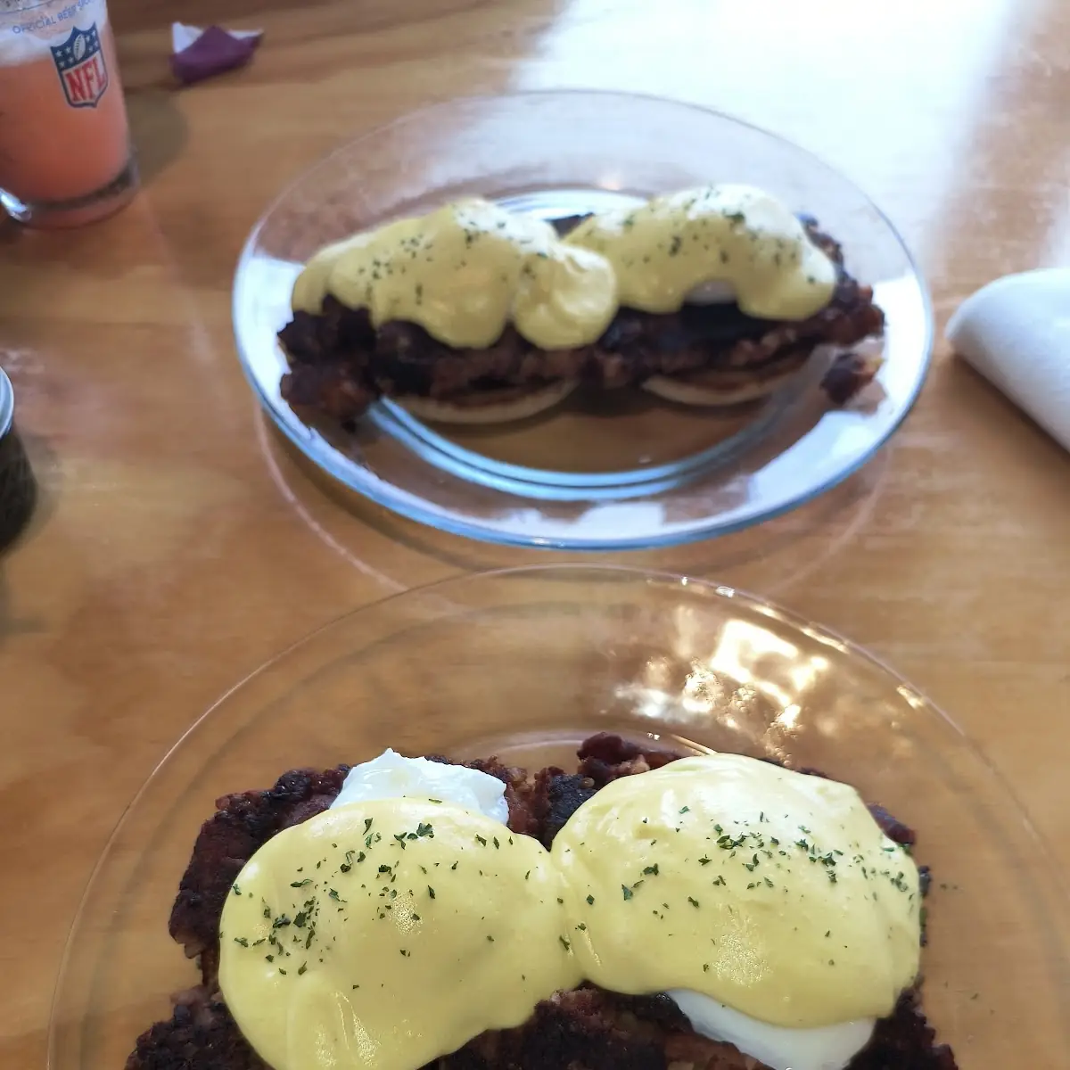 GF BBQ Pulled Pork Benedict