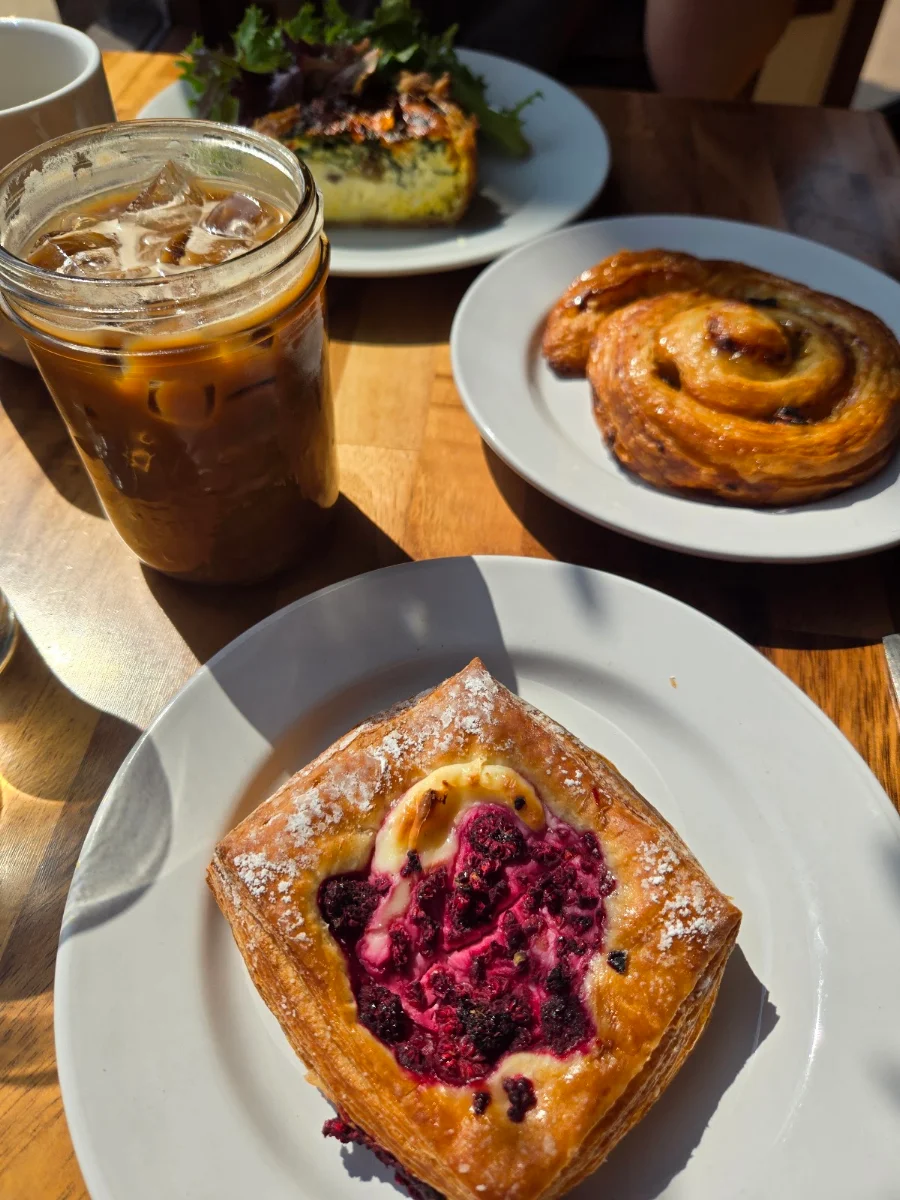 Raspberry Cheese Danish