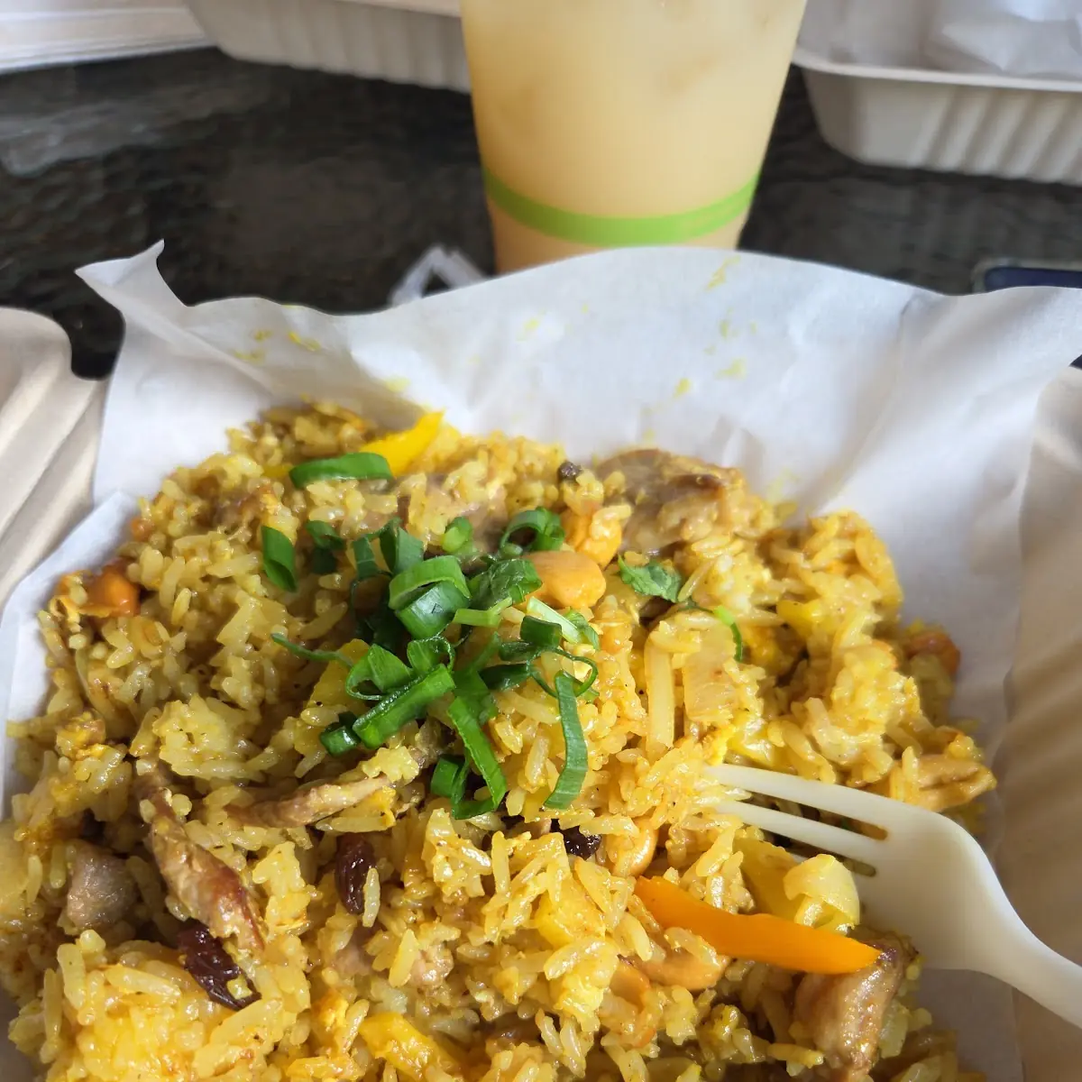 Pineapple Fried Rice with Pork