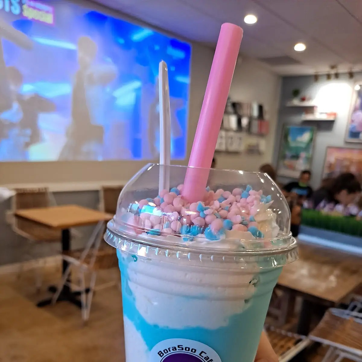 Blue Cloud Yogurt Drink
