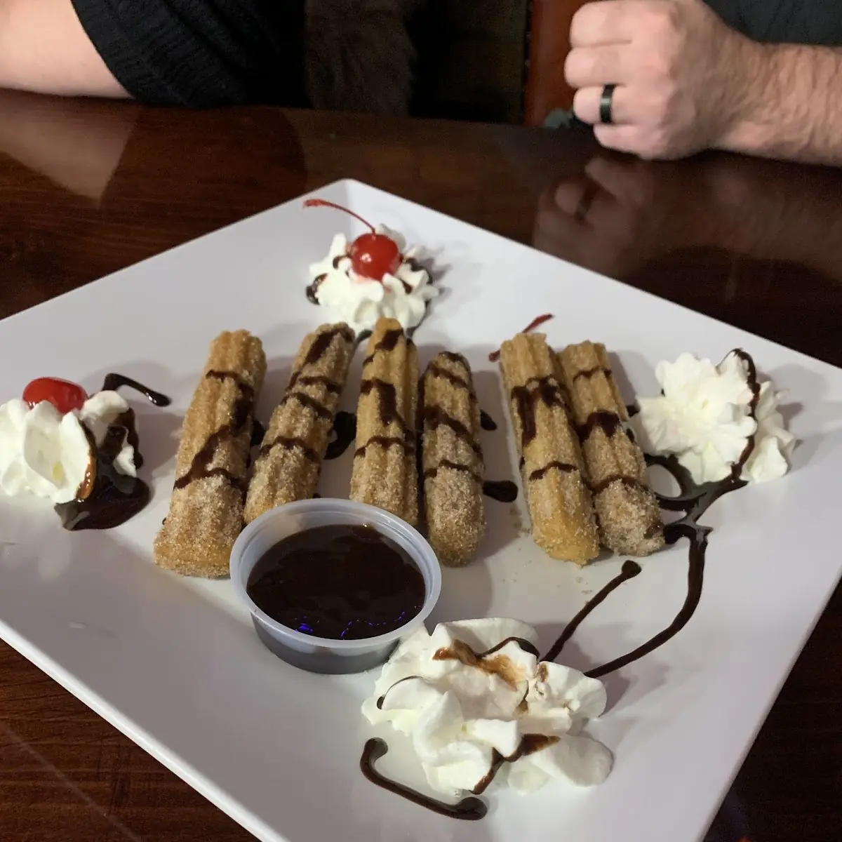 Fried Ice-Cream with Churros
