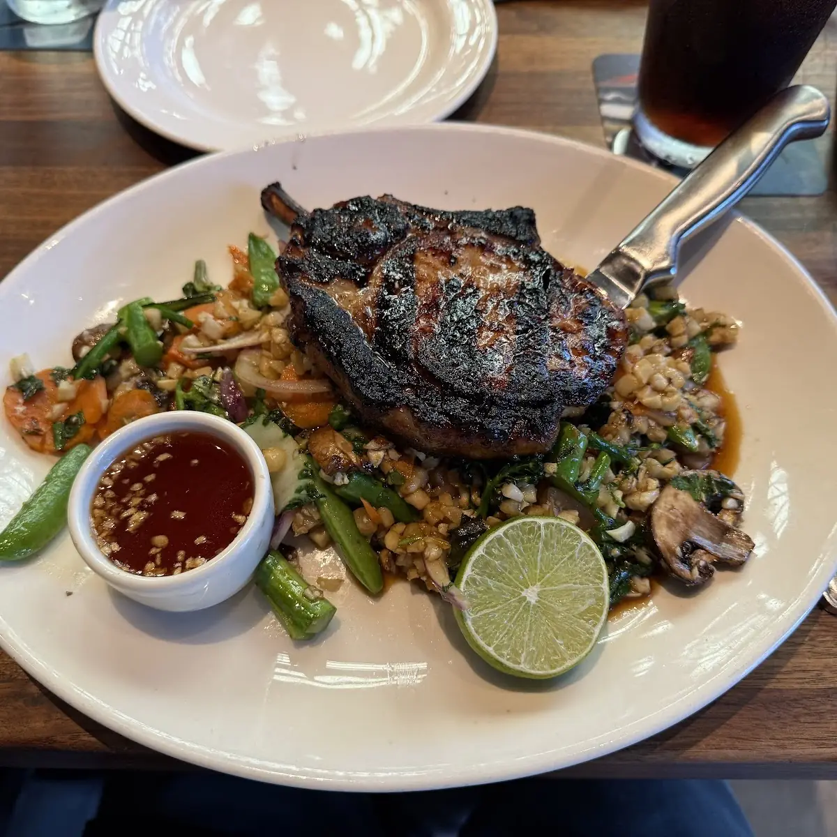 Thai Grilled Pork Chop