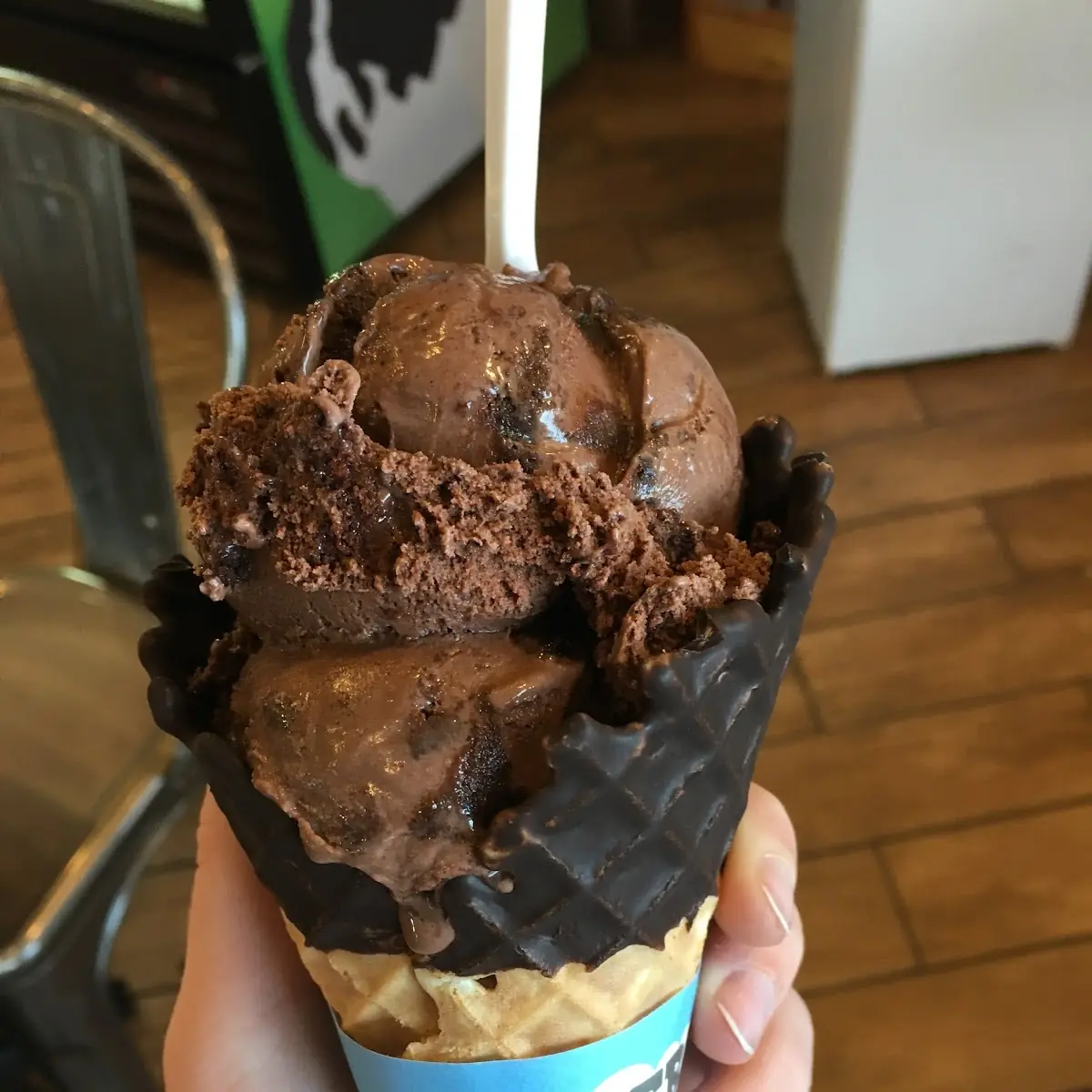 Chocolate Fudge Brownie Ice Cream