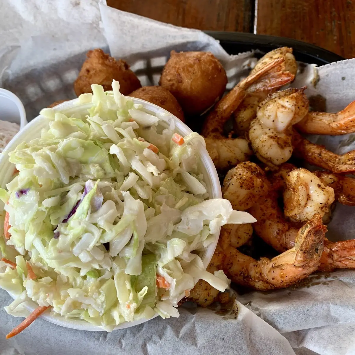Blackened Shrimp Basket