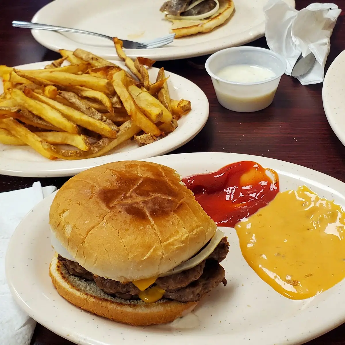 Great Double Cheeseburger