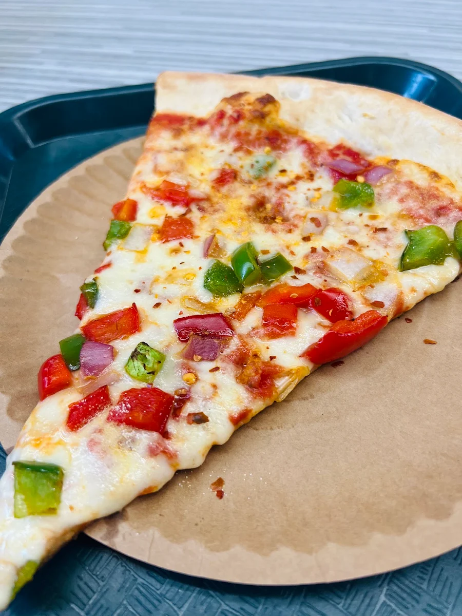 Cheeseless Vegetable Pizza