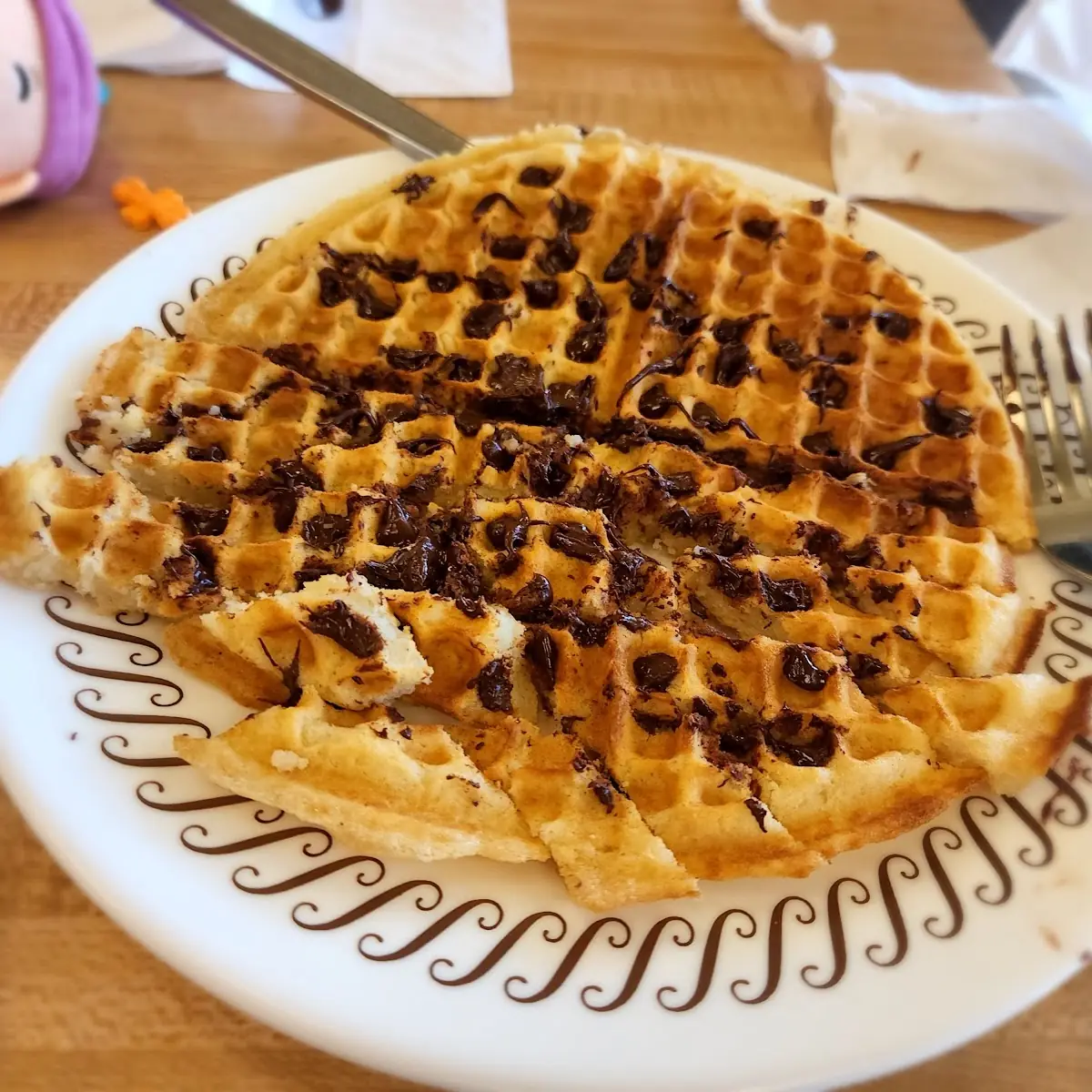Chocolate Chip Waffle
