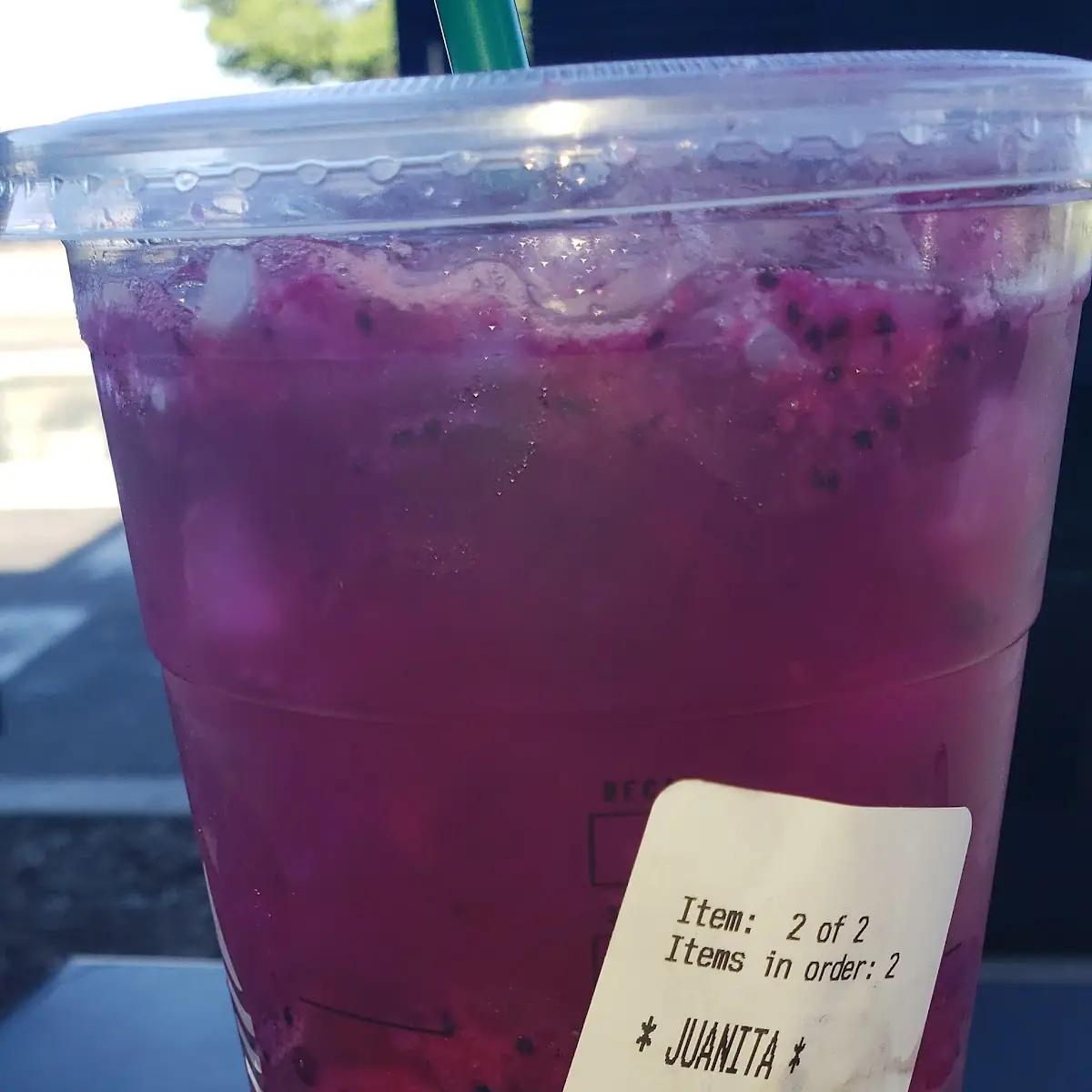 Dragon Fruit Refresher My Favorite