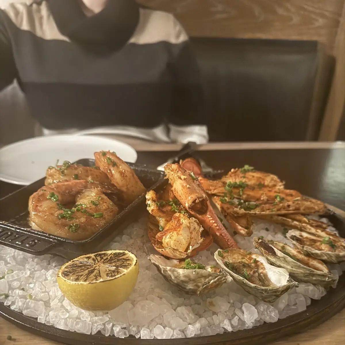 Bourbon Steak Shellfish Tower on Ice