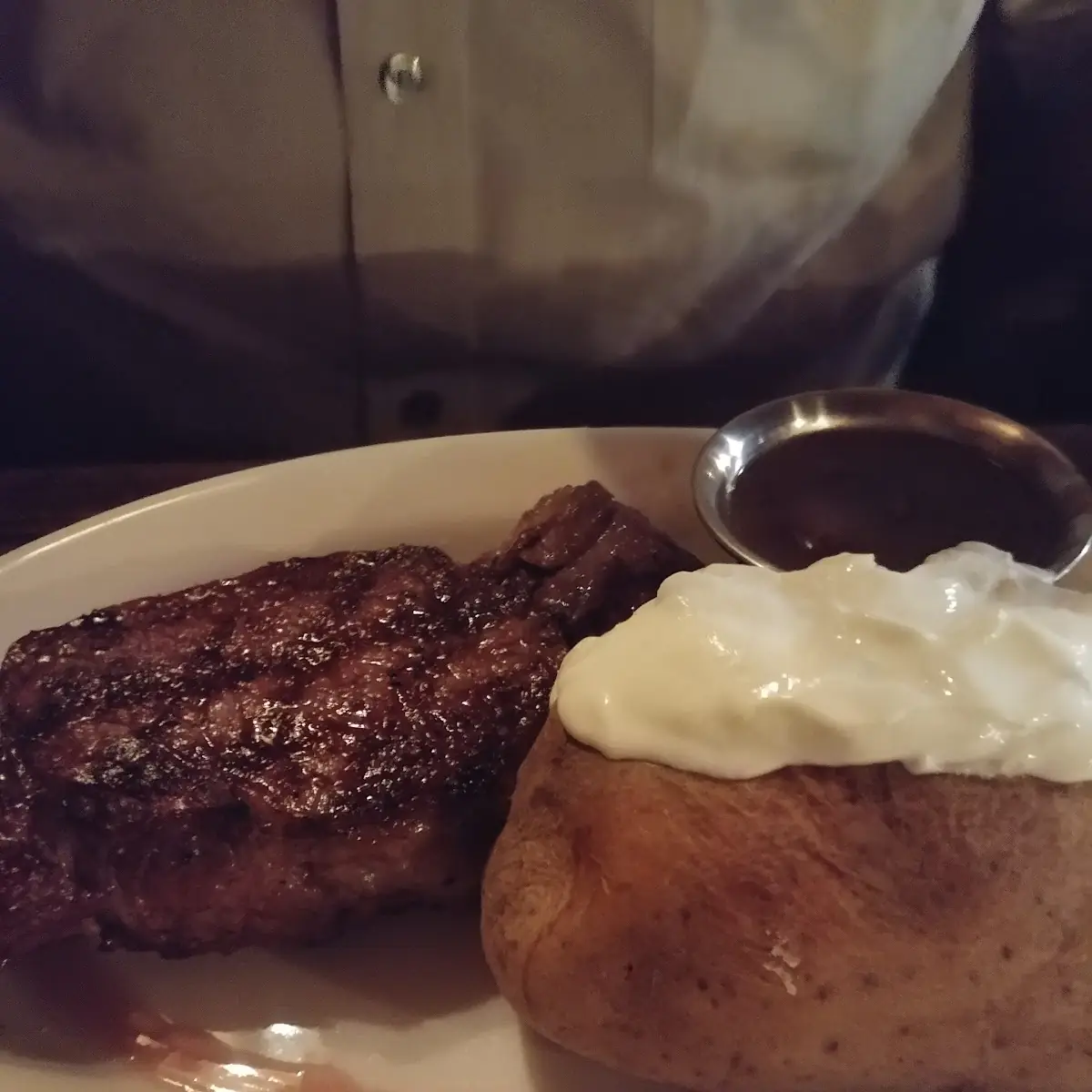 Steak with Baked Potato