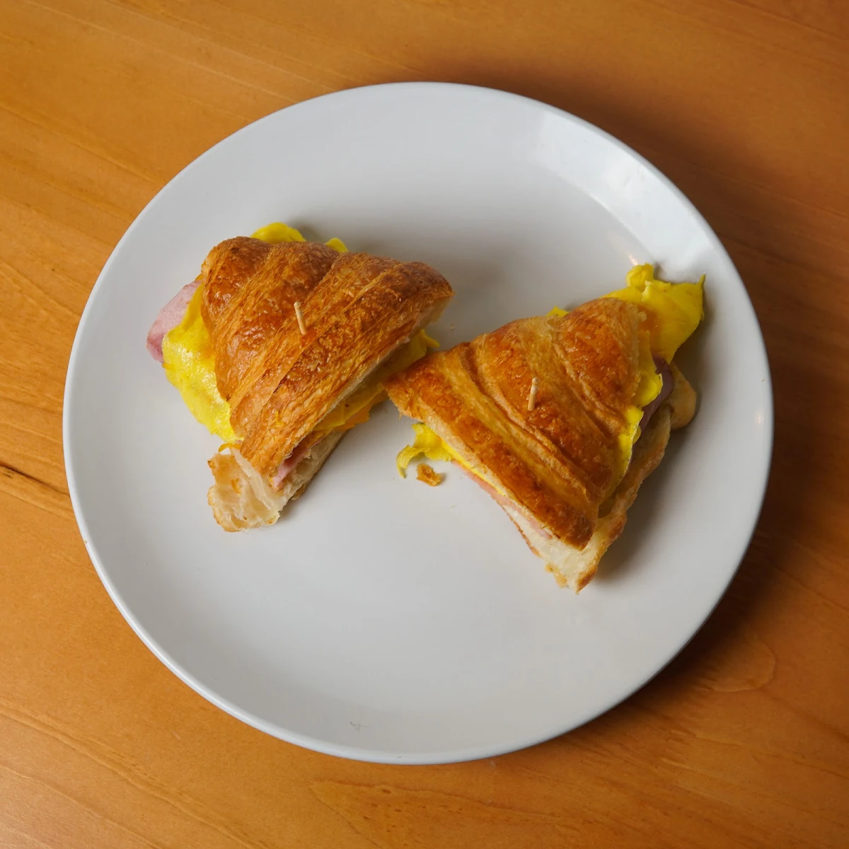 Ham N Cheese Croissant
