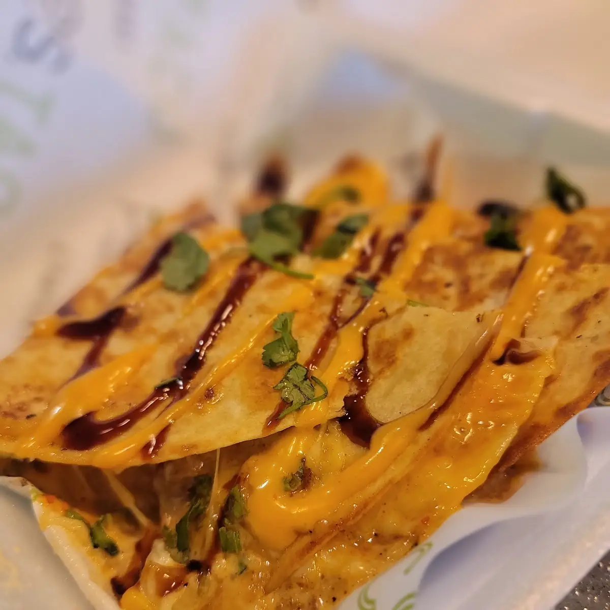 Corn and Chicken Quesadilla
