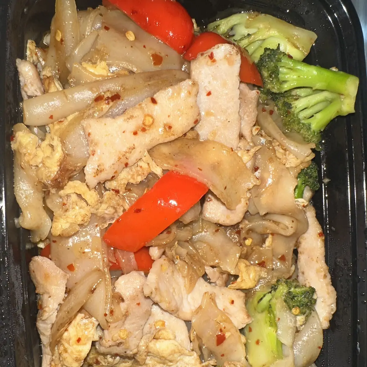 Drunken Noodles with Pork