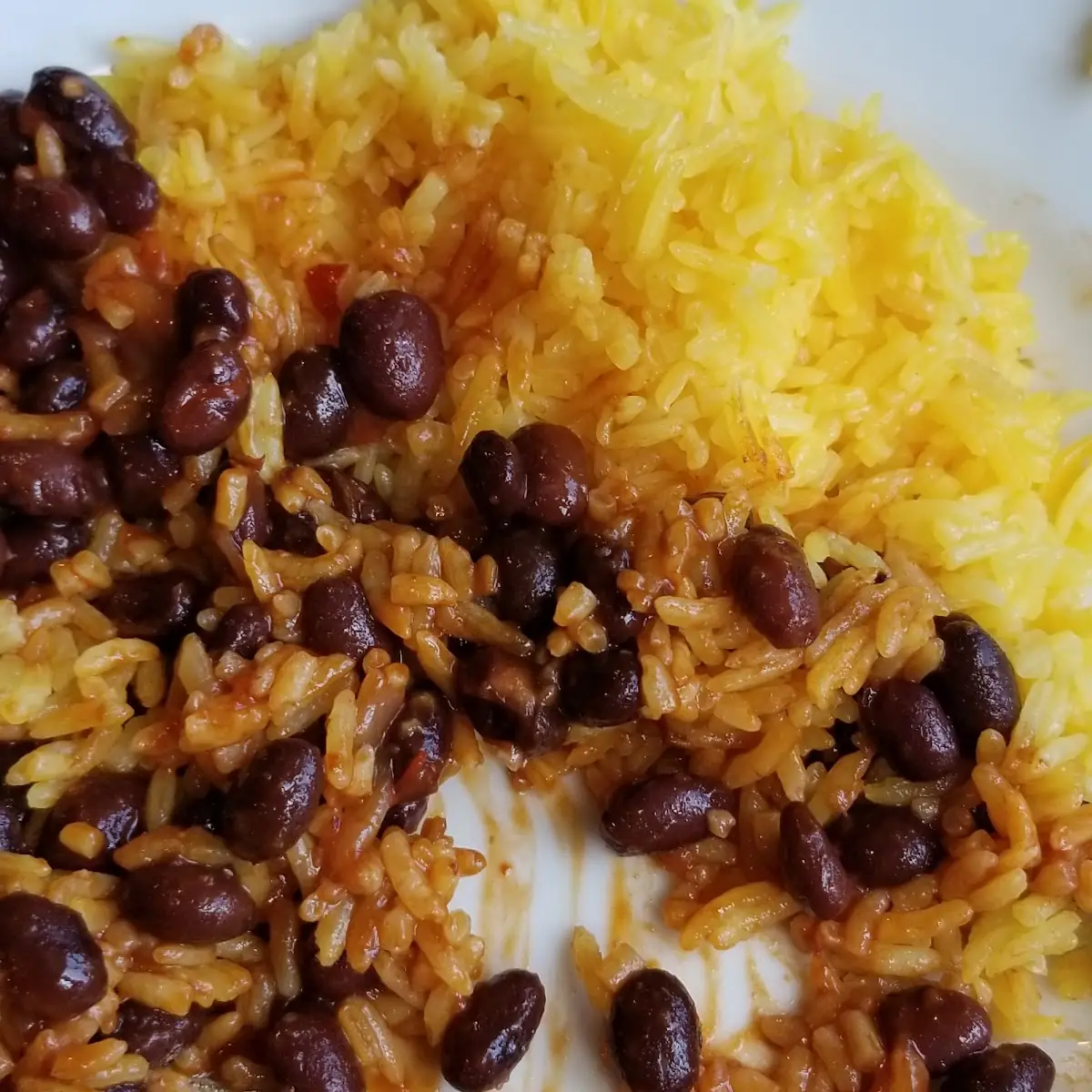 Rice & Stewed Black Beans