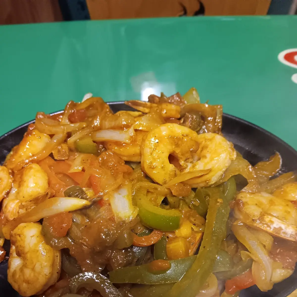 Shrimp Fajitas