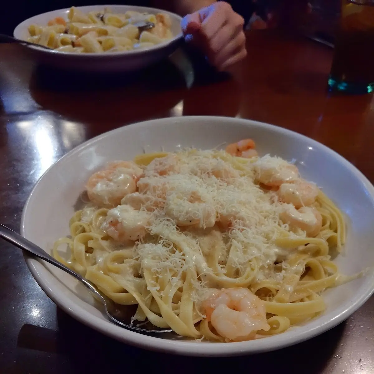 Shrimp Alfredo Pasta