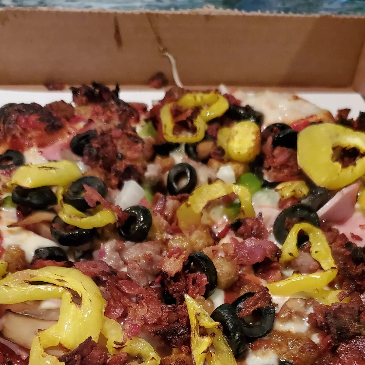 Everything Pizza Extra Crispy