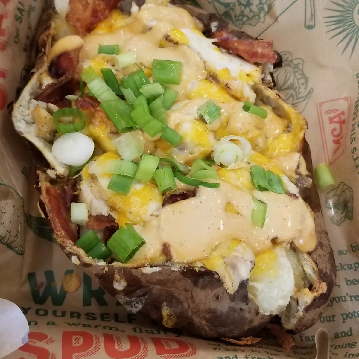 Chipotle Chicken & Bacon Spud
