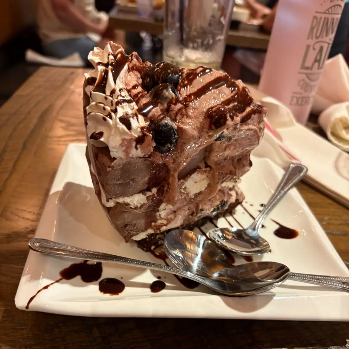 Black Forest Ice Cream Cake