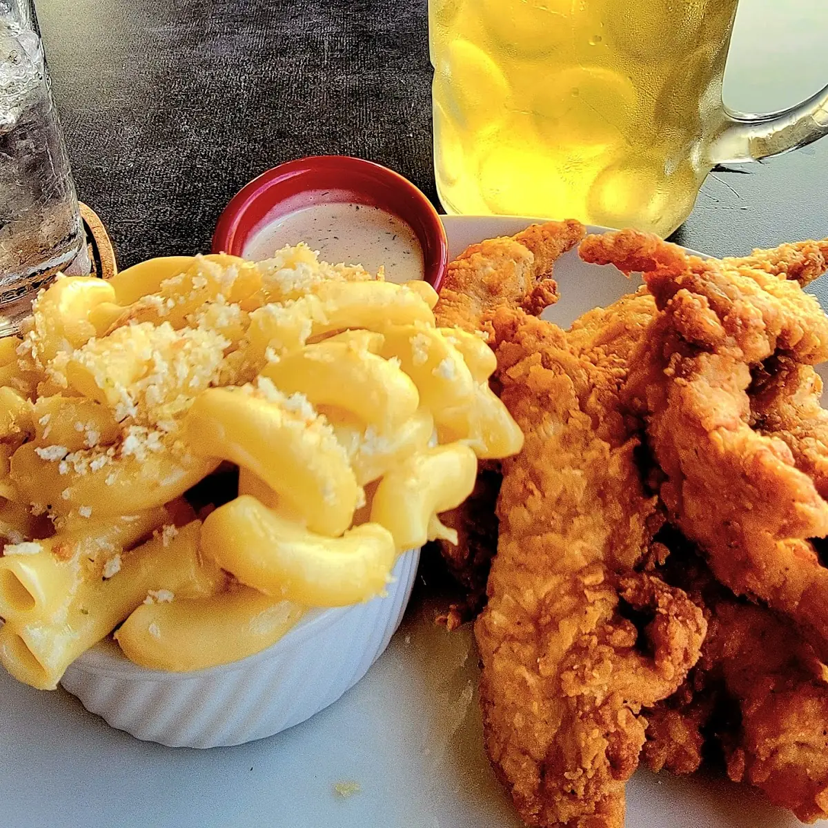 Chicken Tenders Mac N' Cheese