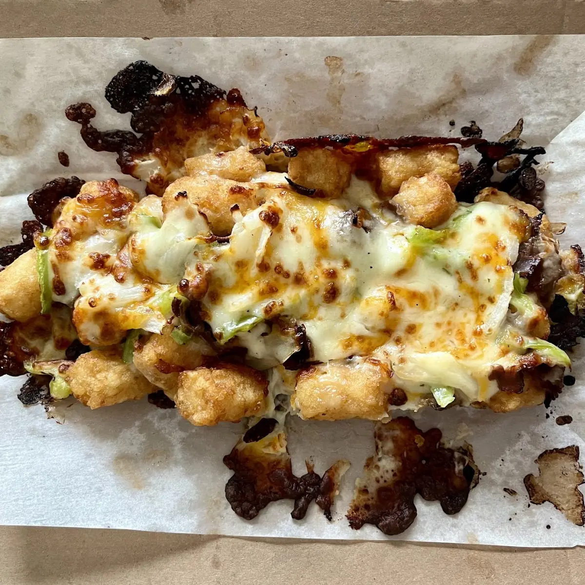 Philly Cheesesteak Loaded Tots