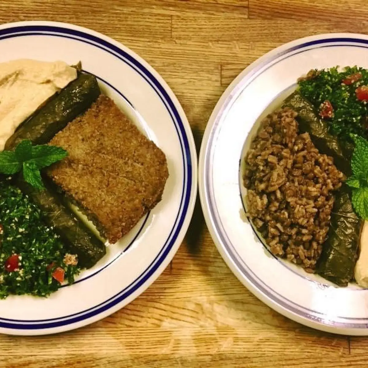 Kibbi Hummus Tabouli Wrap