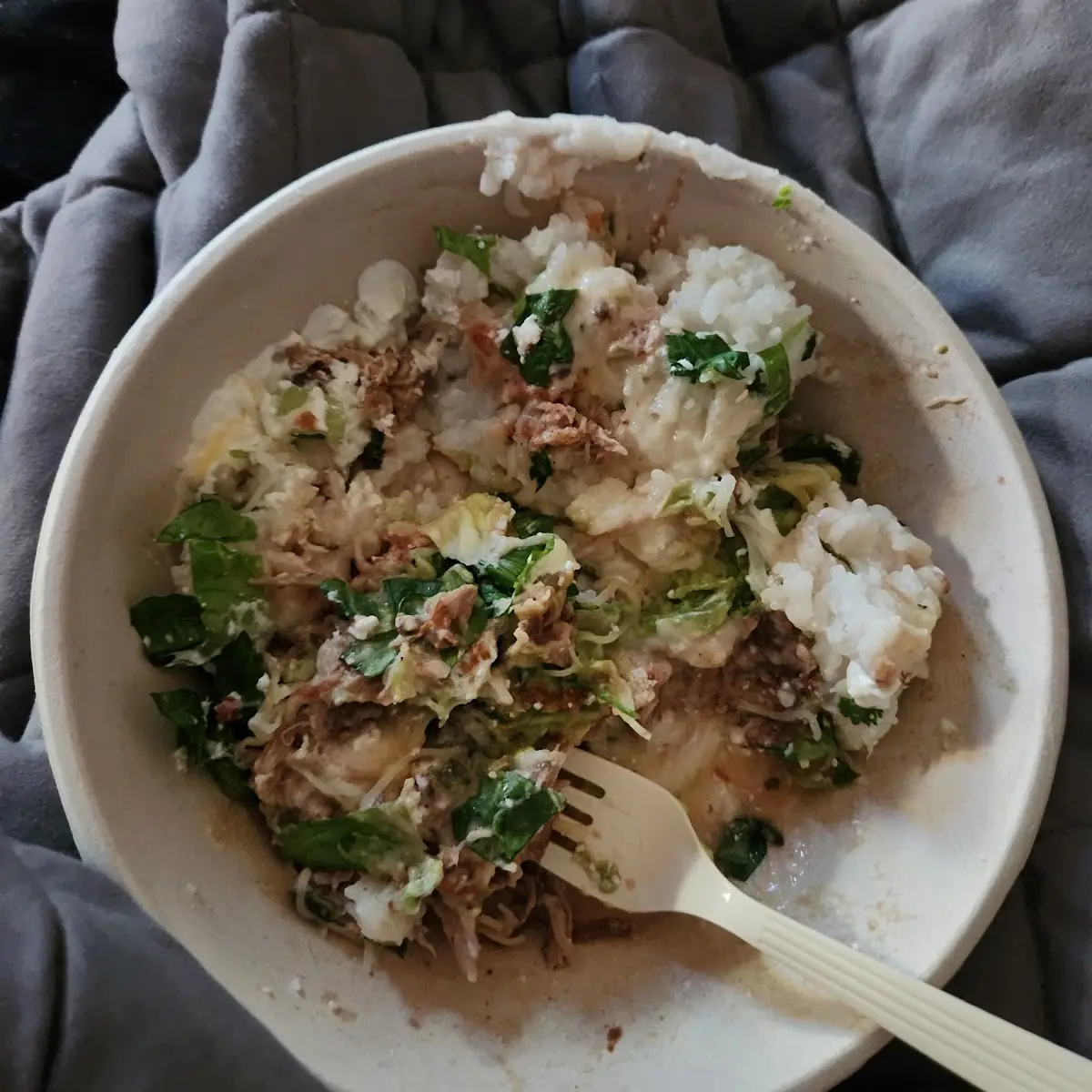 Cauli-Mash Chicken Bowl