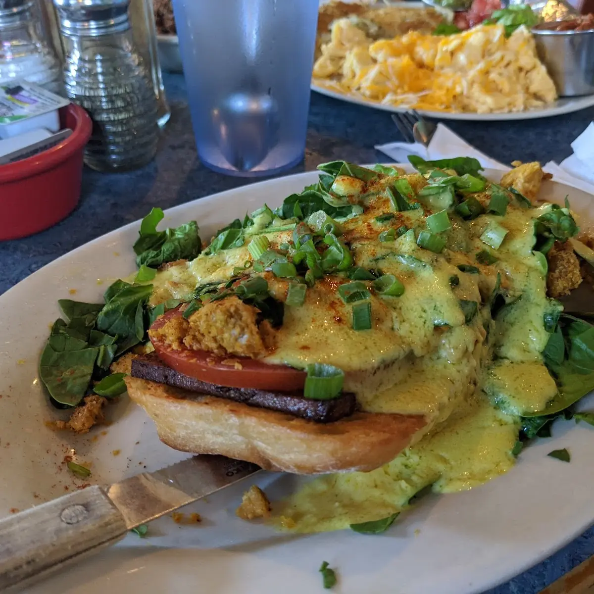 Vegan Eggs Benedict