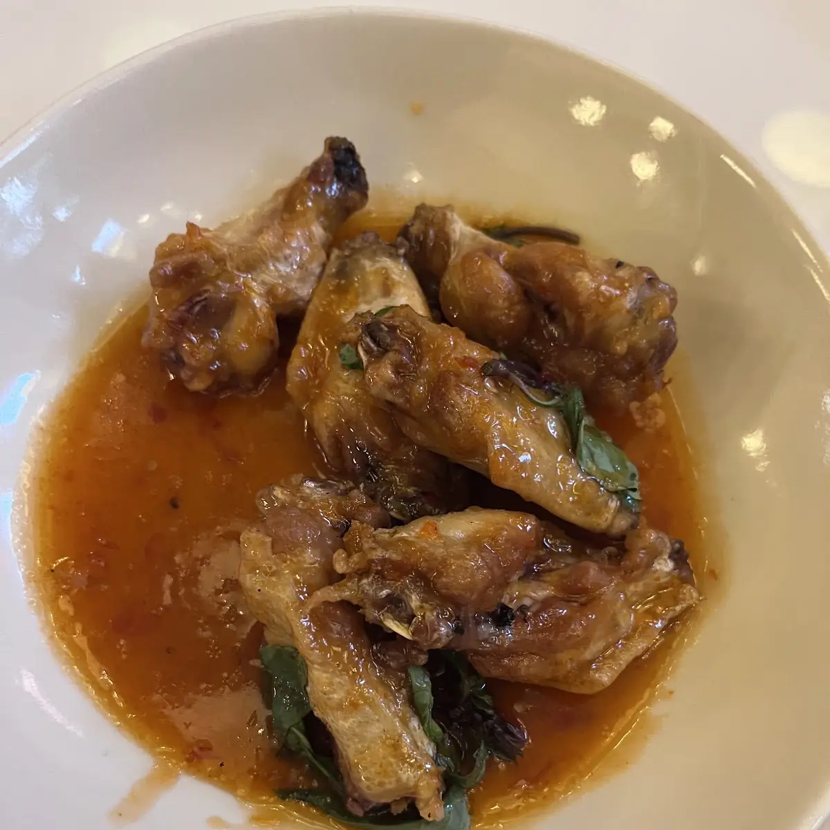 Thai Sweet and Spicy Wings