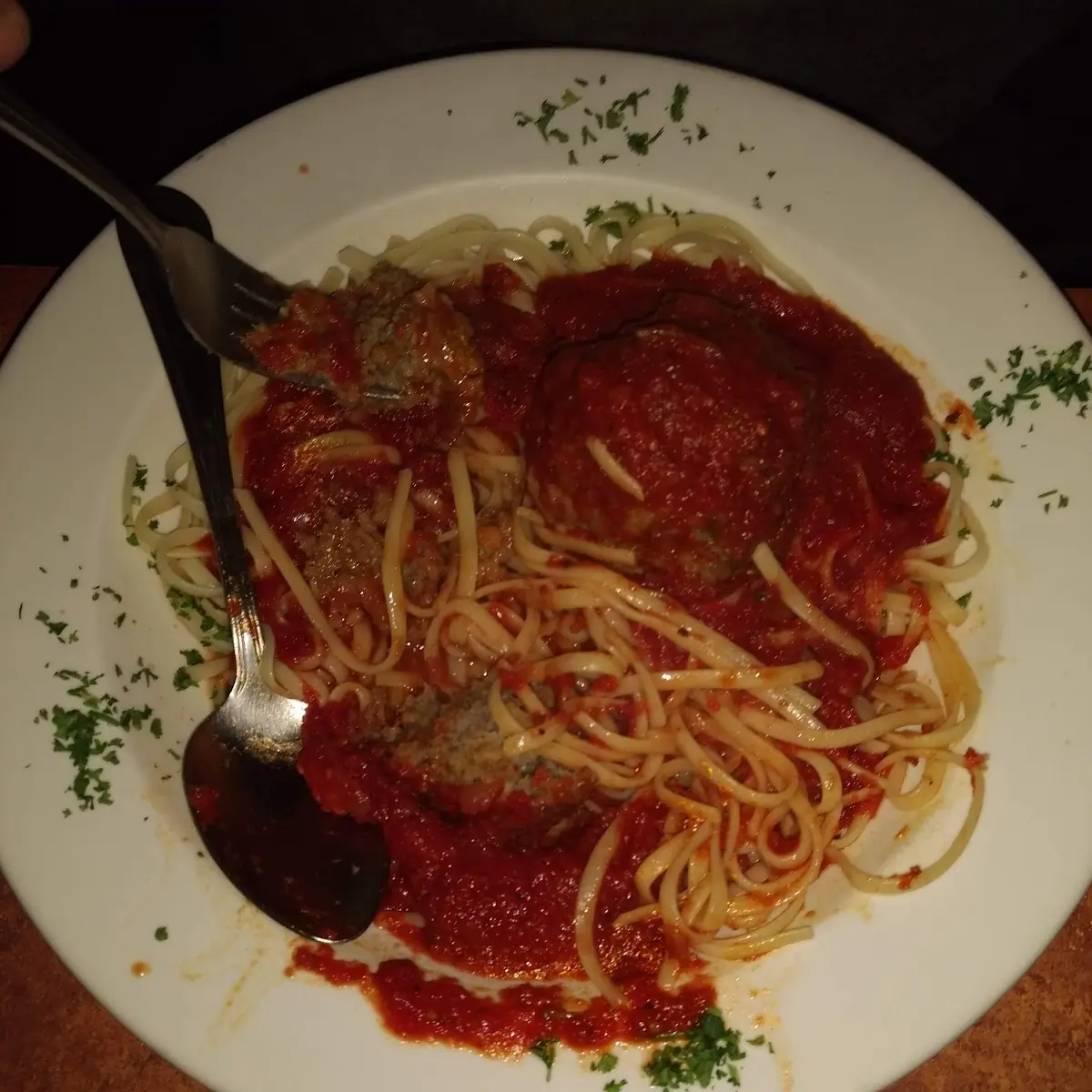Spaghetti and Meatballs