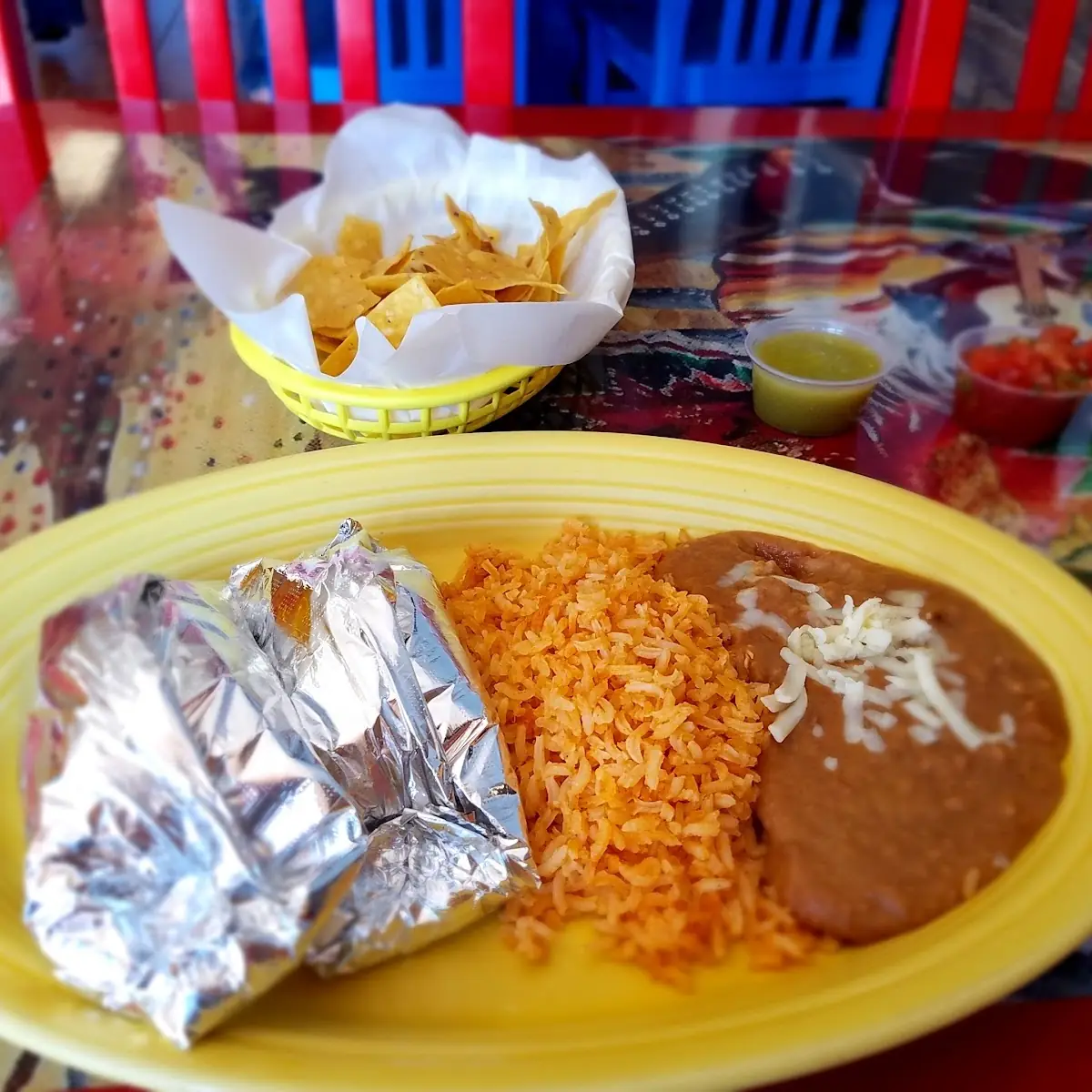 Chicken Taco Plate