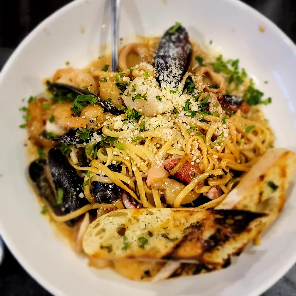 Seafood Linguine
