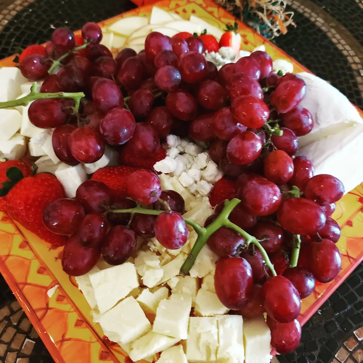 Cheese and Fruit Plate