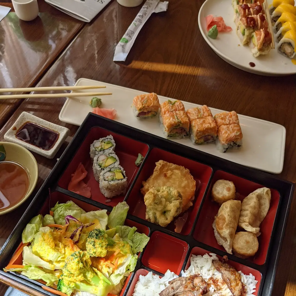 Shrimp Tempura Bento Box