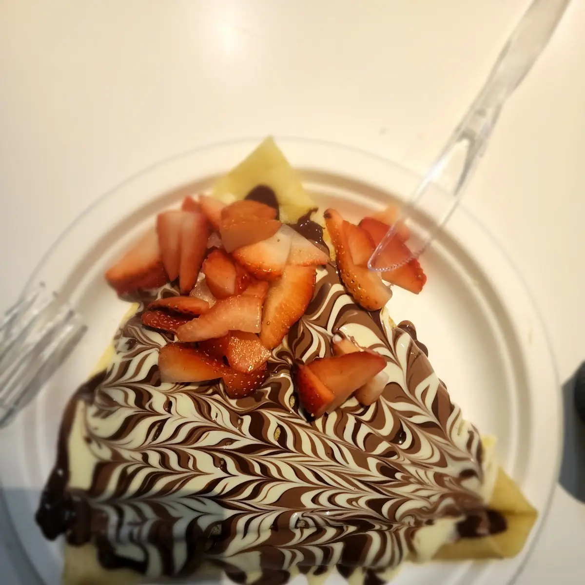 Strawberry Banana Crepe