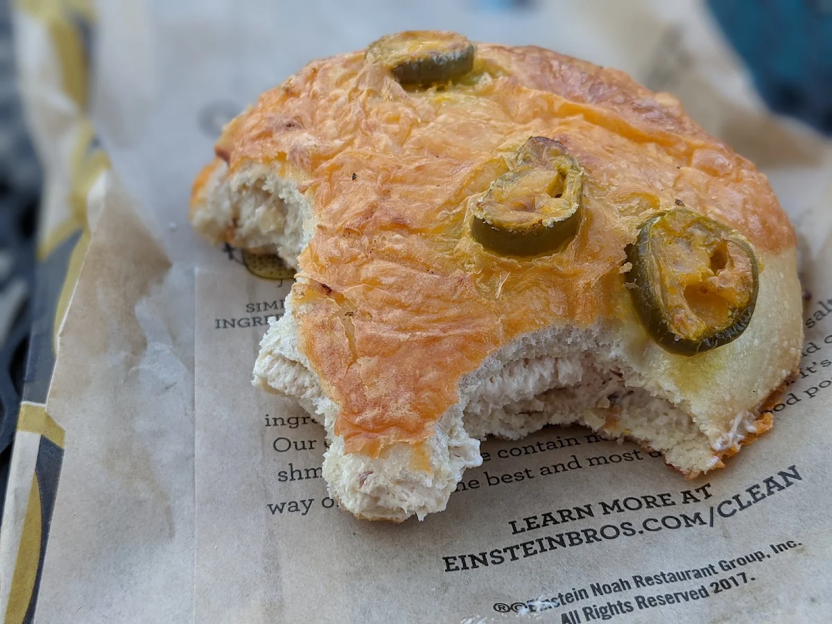 Jalapeno Cheddar Bagels