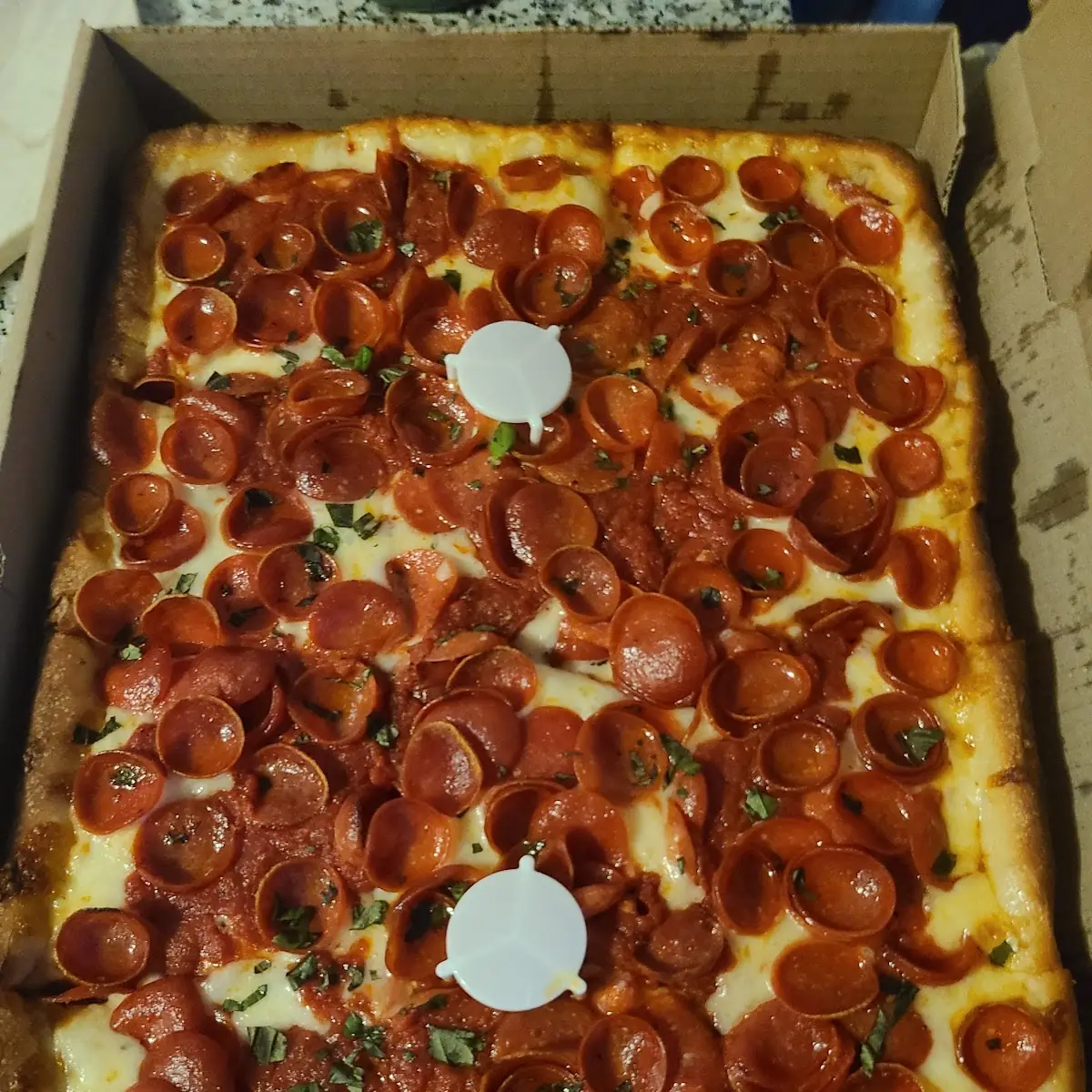 Square Hot Honey Pizza