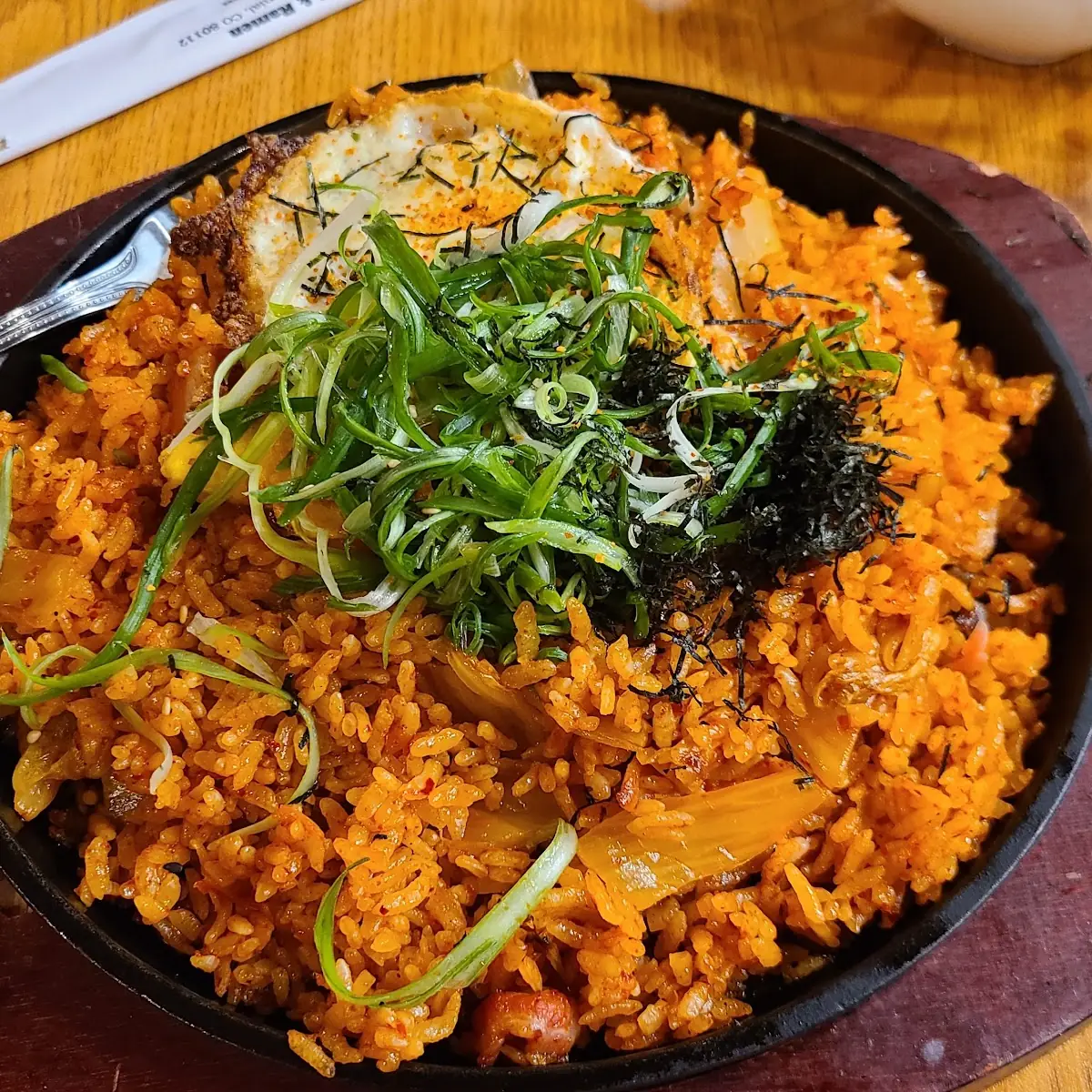 Kimchi Bacon Fried Rice