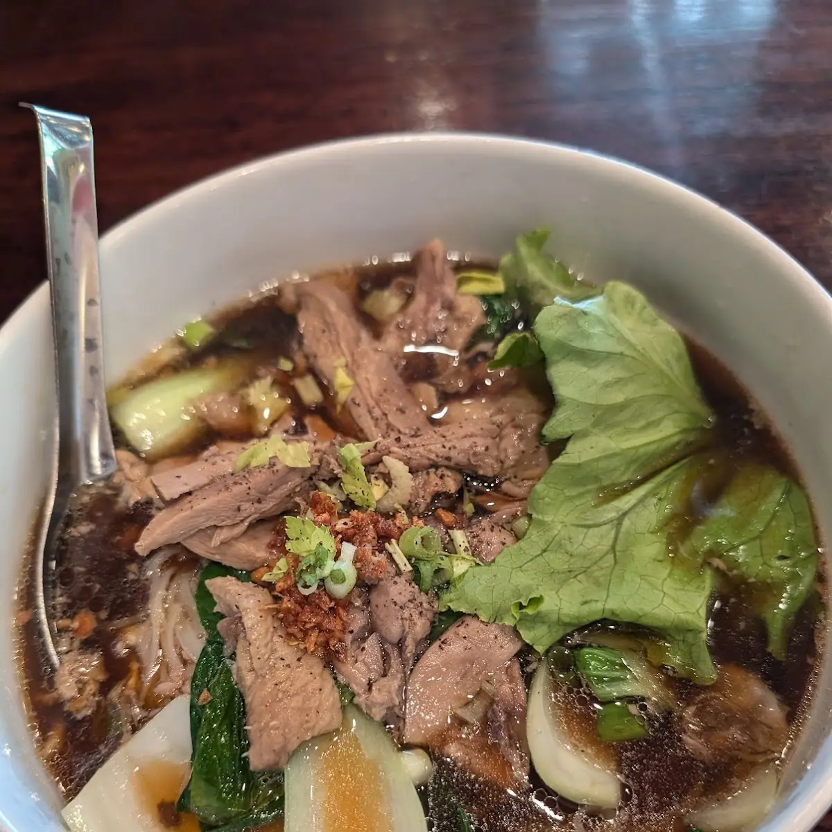Thai Style Beef Noodle Soup