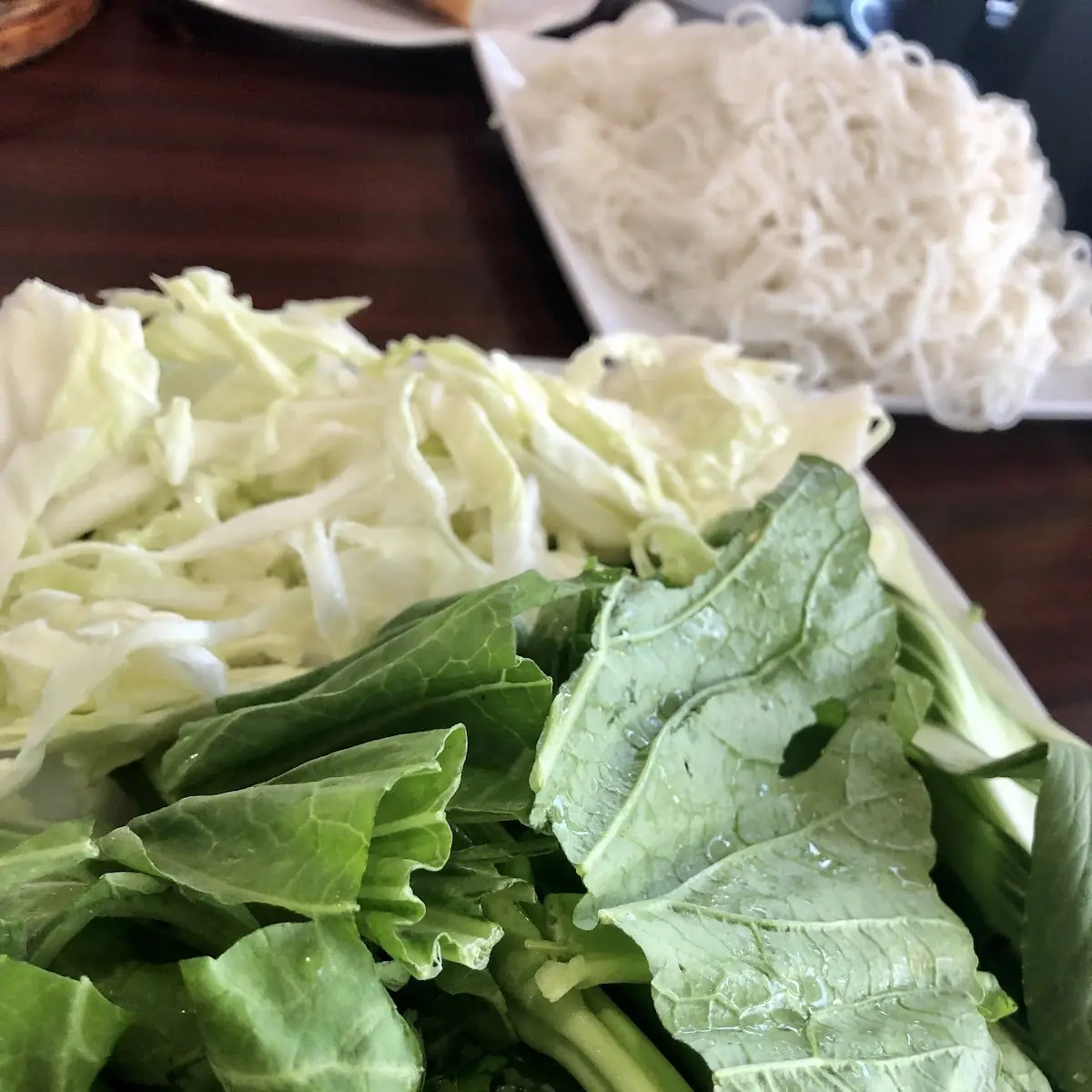 Vegetable Pho Pho Rau Cai