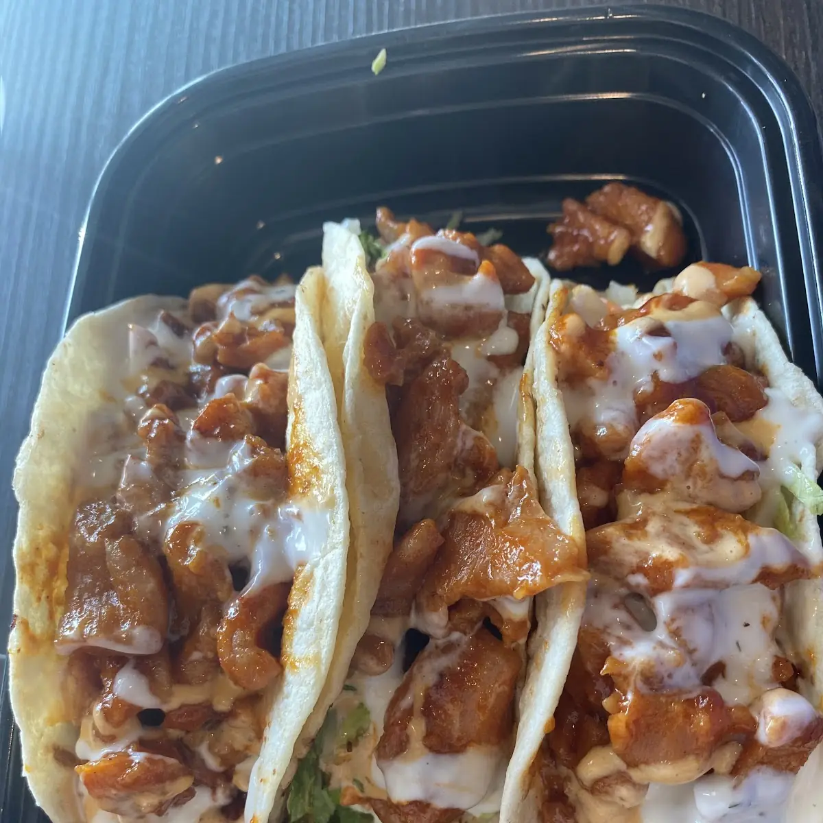 Korean Tacos with Spicy Chicken