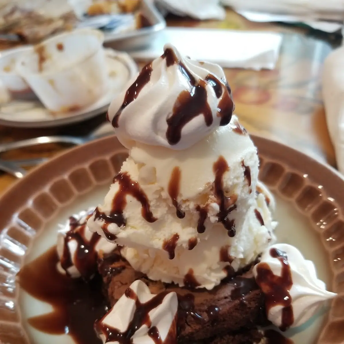 Brownie Sundae