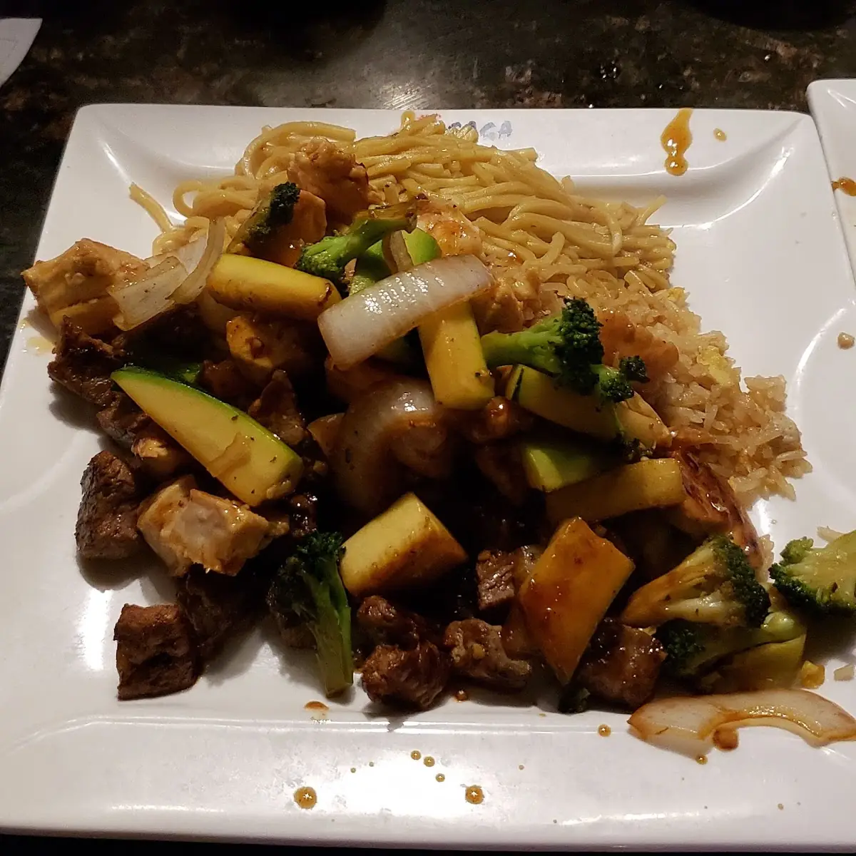 Hibachi Vegetables No Shrimp