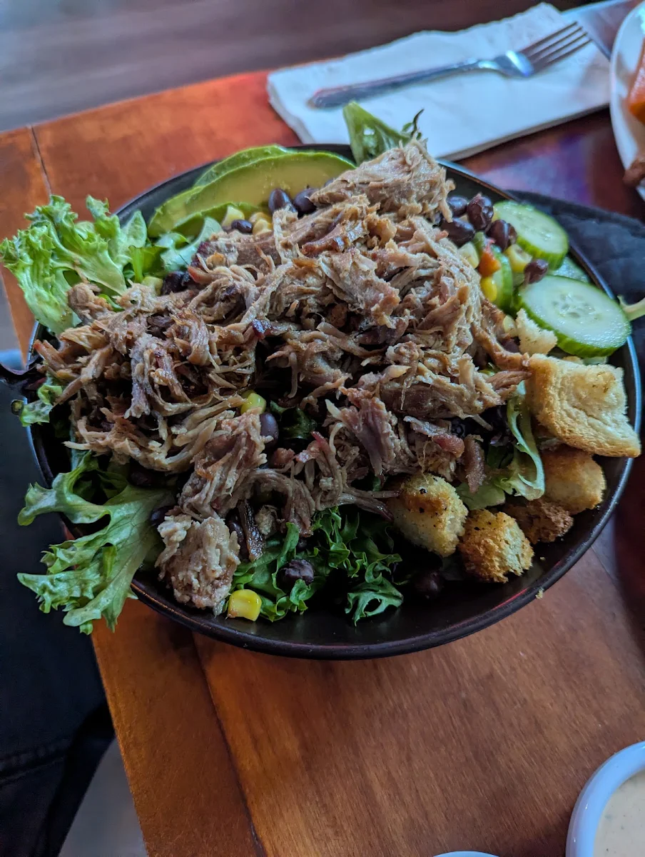 Southwest Pulled Pork Salad