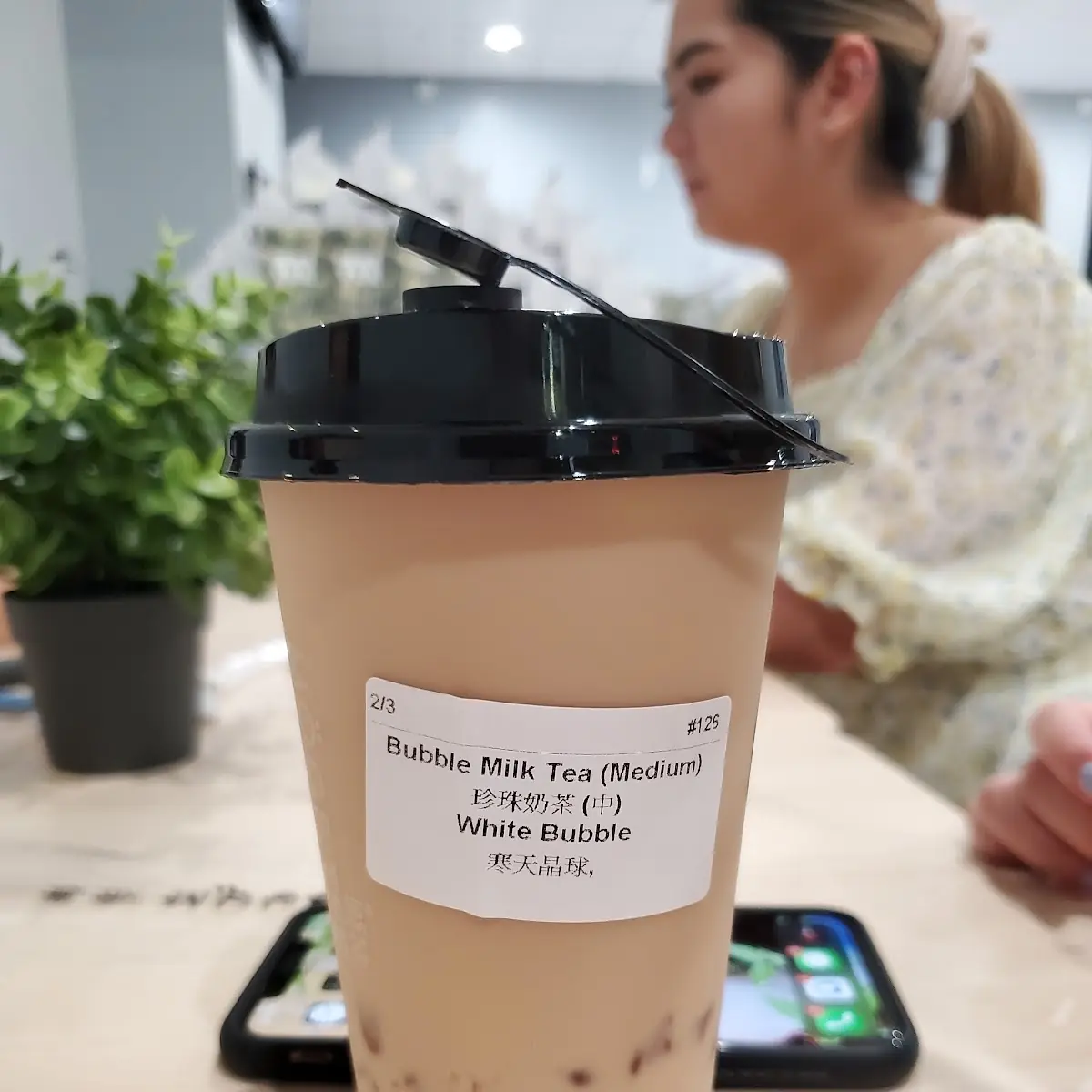 Mango Bubble Milk