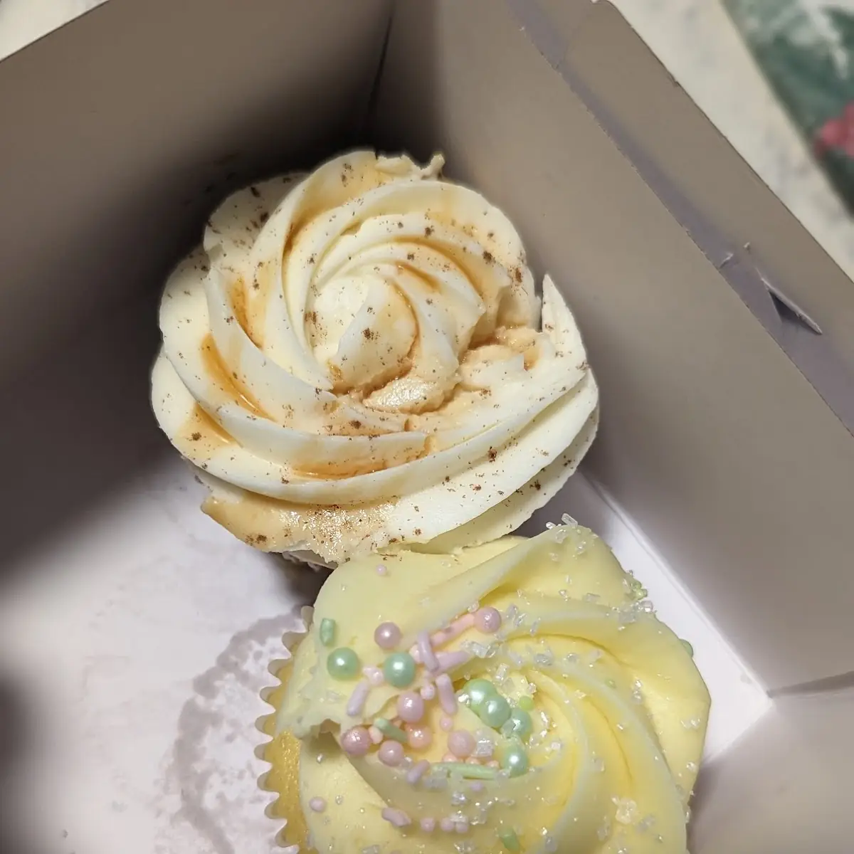 Carrot Cake and Lemon Cupcakes