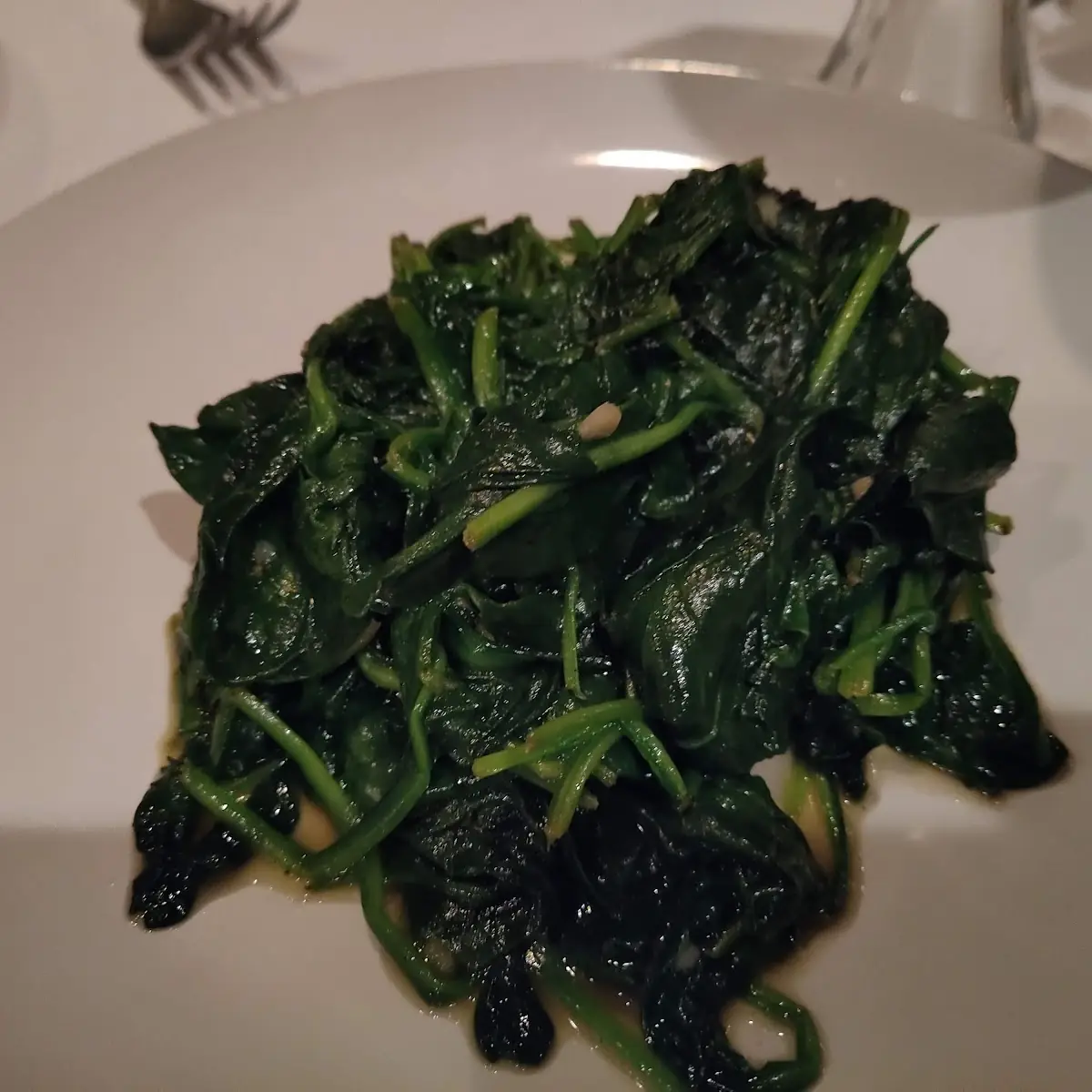 Sauteed Spinach