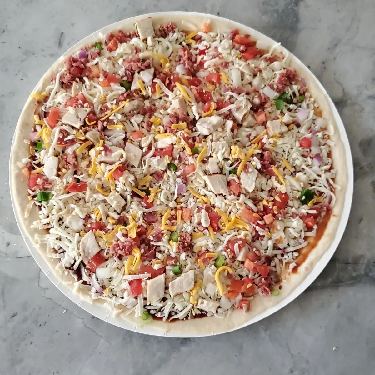 Large BBQ Pizza