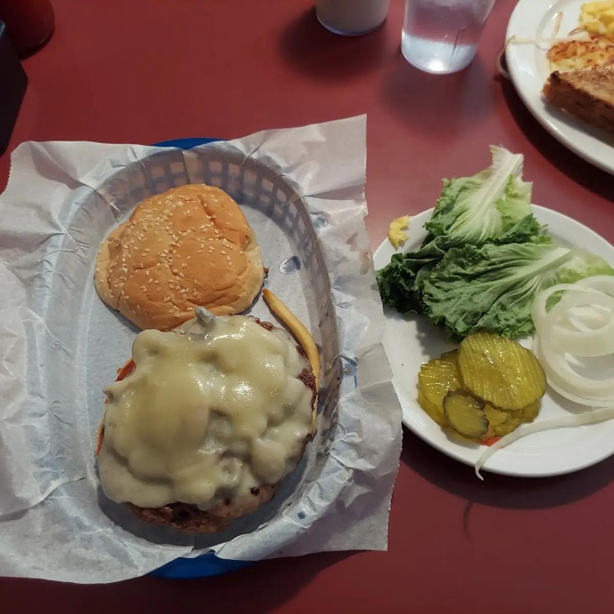 Swiss Mushroom Burger