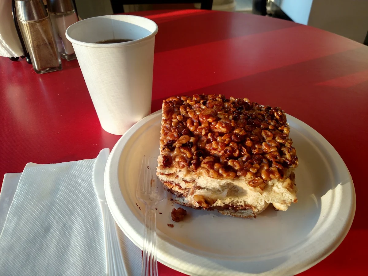 Cinnamon Roll with Nuts